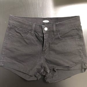 Old Navy Black High Waisted Shorts